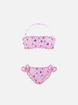 girl-bandeau-bikini-cat-print