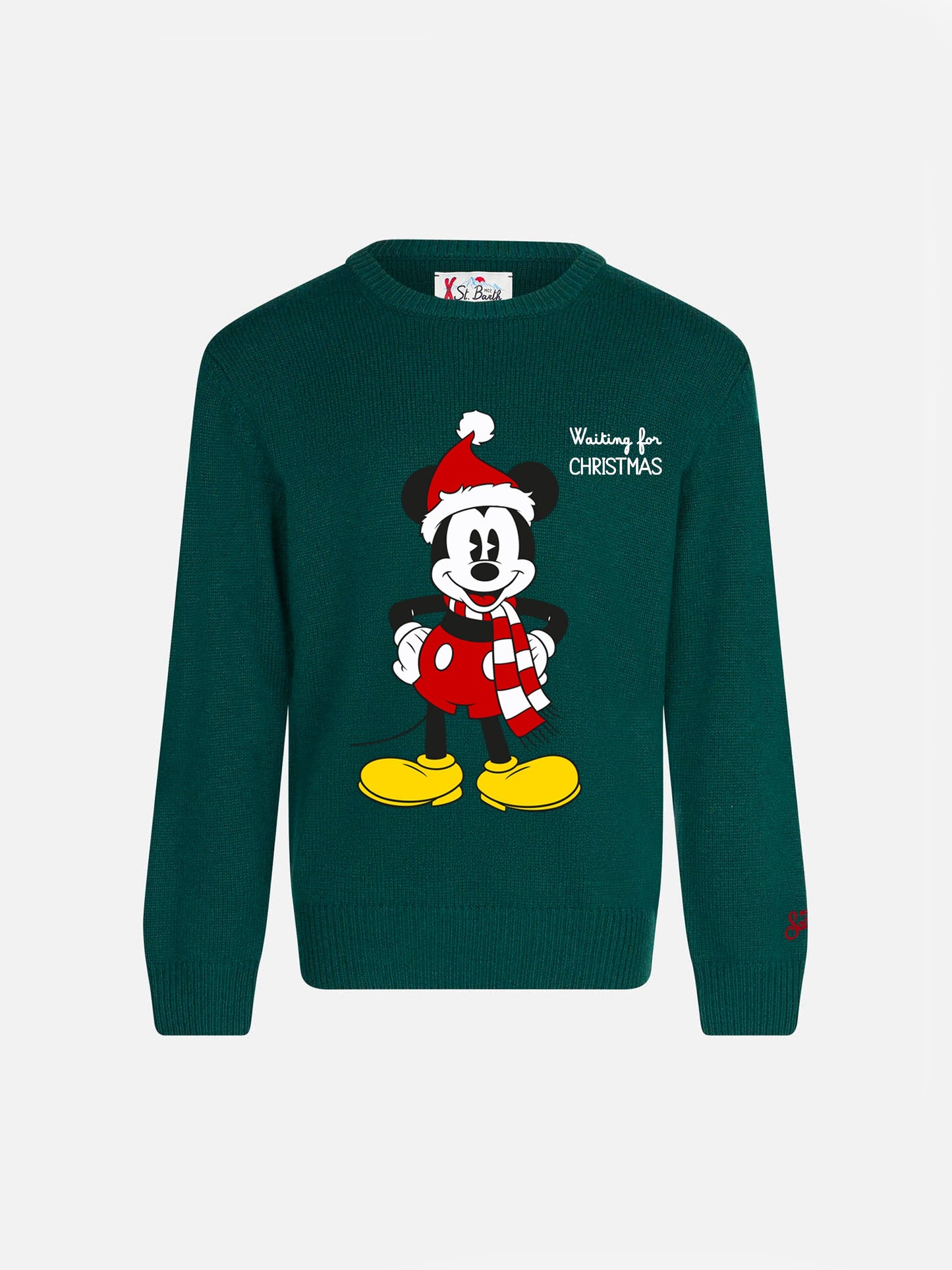 Maglione girocollo Douglas con jacquard Mickey Mouse e ricamo | DISNEY SPECIAL EDITION