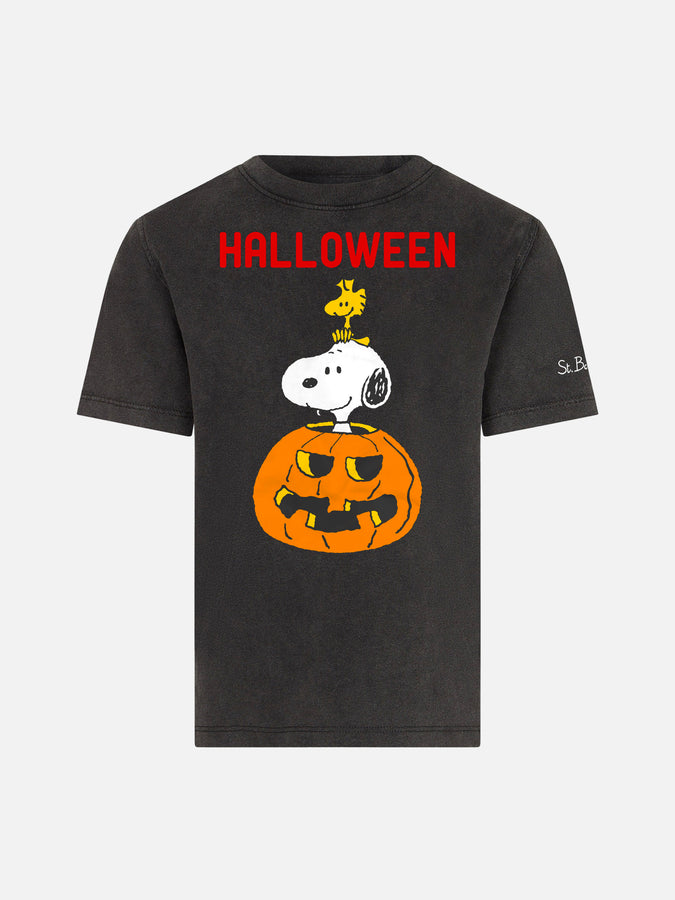 Mc2 Saint Barth T-shirt da bambino con stampa Halloween | SNOOPY - EDIZIONE SPECIALE PEANUTS™