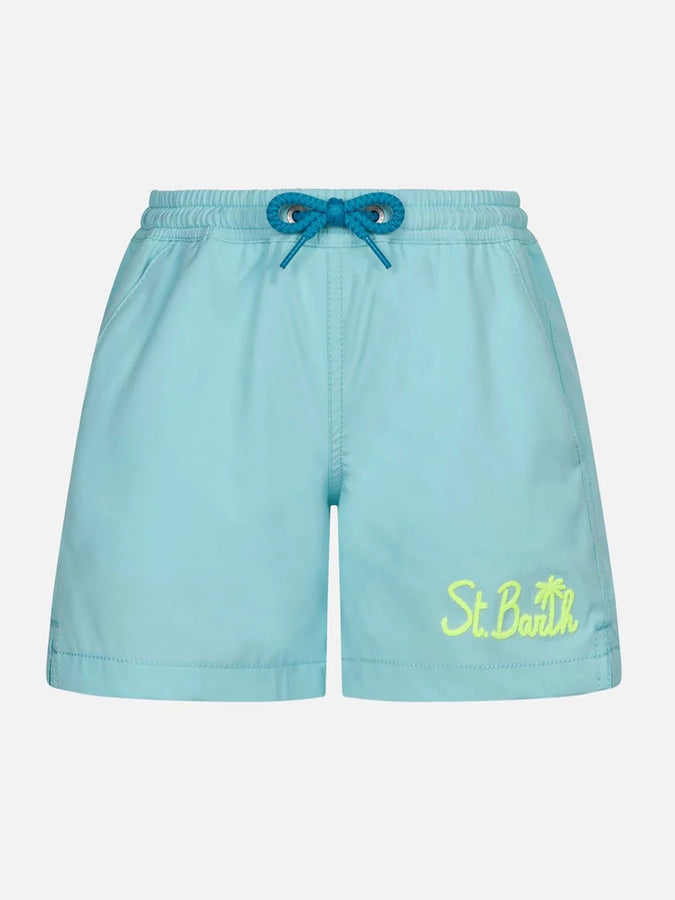 Mc2 Saint Barth Costume da bagno da bambino azzurro comfort