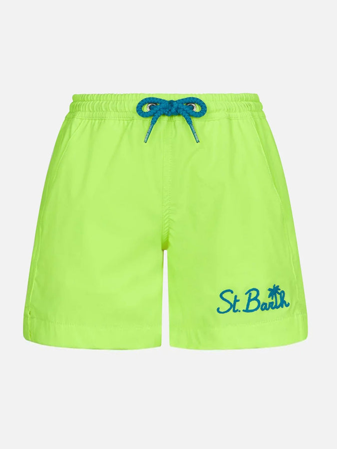 Mc2 Saint Barth Costume da bagno da bambino comfort giallo fluo