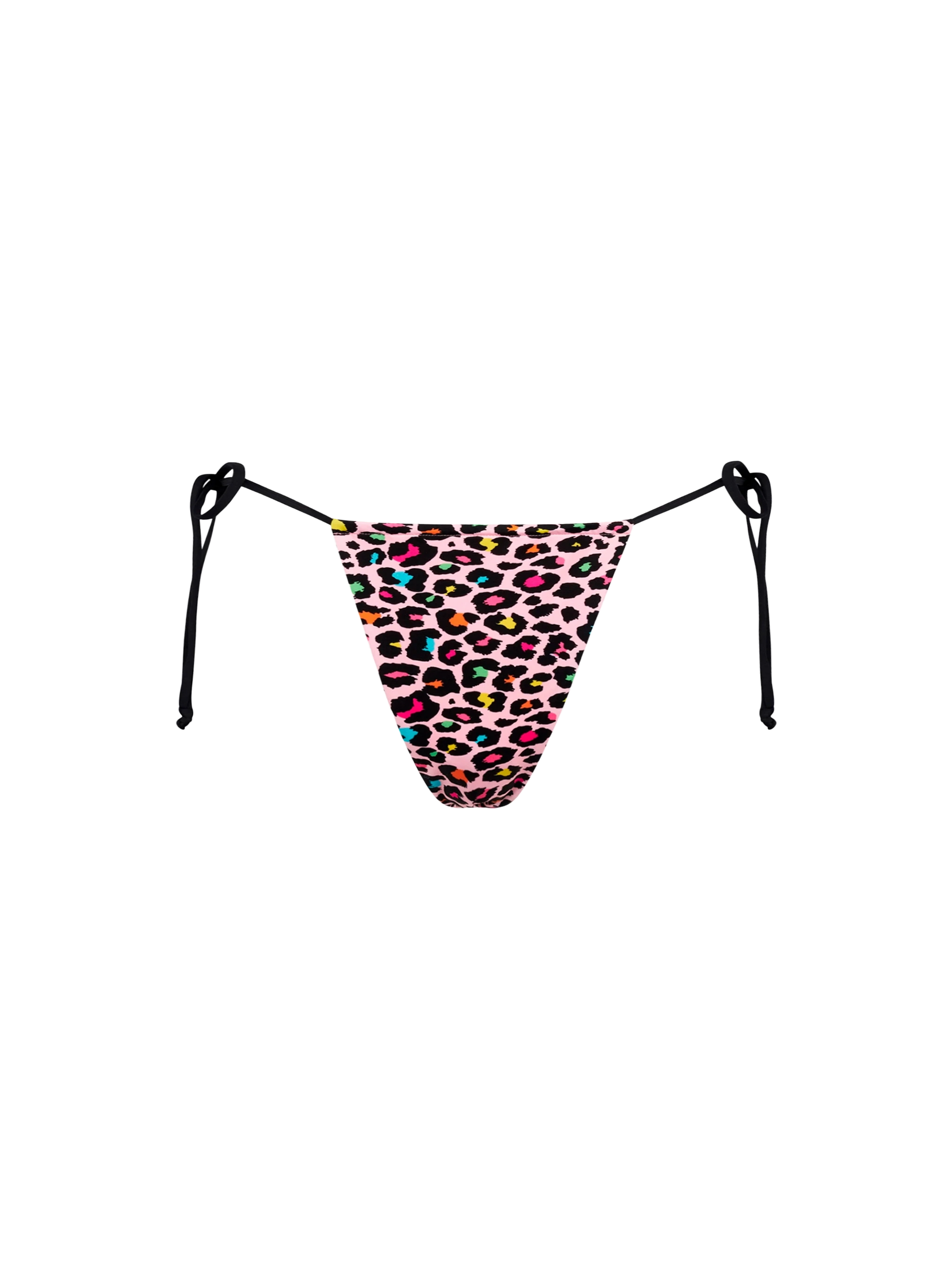 Woman string swim briefs with leopard print - MC2 Saint Barth