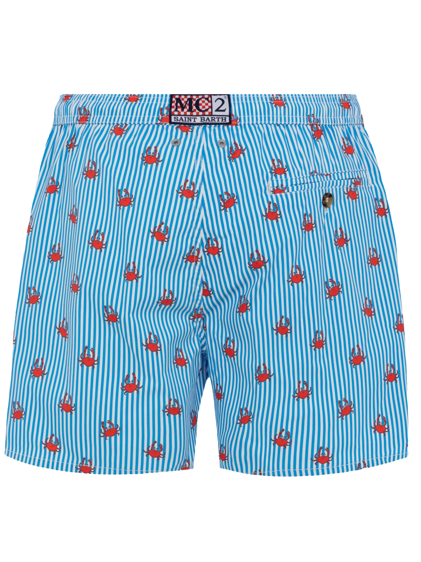 Comfort Light swim shorts with crabs print - MC2 Saint Barth