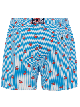 Comfort Light swim shorts with crabs print - MC2 Saint Barth