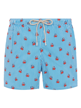 Comfort Light swim shorts with crabs print - MC2 Saint Barth