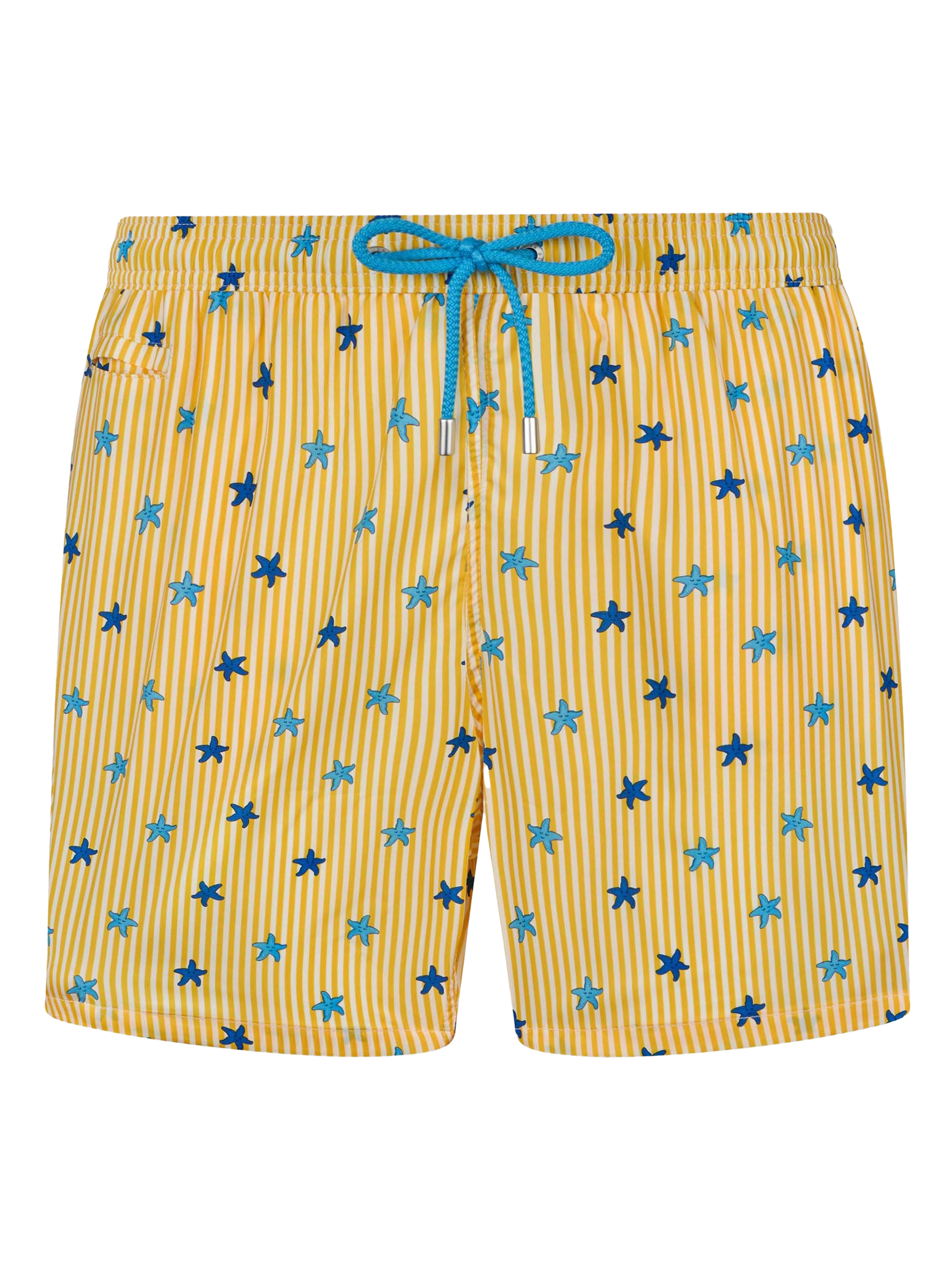 Comfort Light classic stretch swim shorts with starfishes print - MC2 Saint Barth