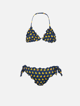 Cris classic triangle bikini with ducky print - MC2 Saint Barth