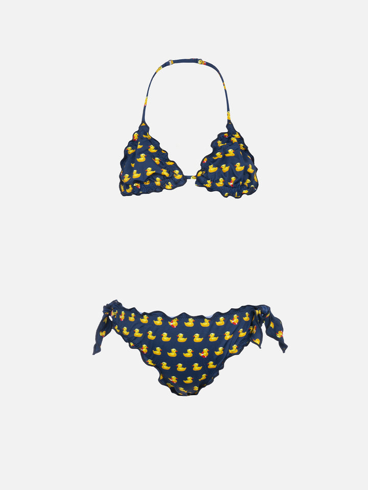Cris classic triangle bikini with ducky print - MC2 Saint Barth