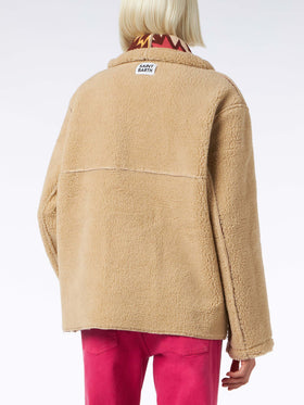 Woman reversible shearling jacket - MC2 Saint Barth