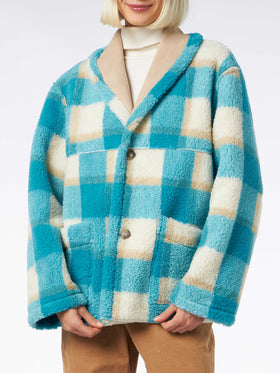 Woman reversible shearling jacket - MC2 Saint Barth