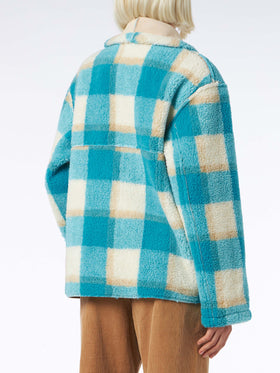 Woman reversible shearling jacket - MC2 Saint Barth