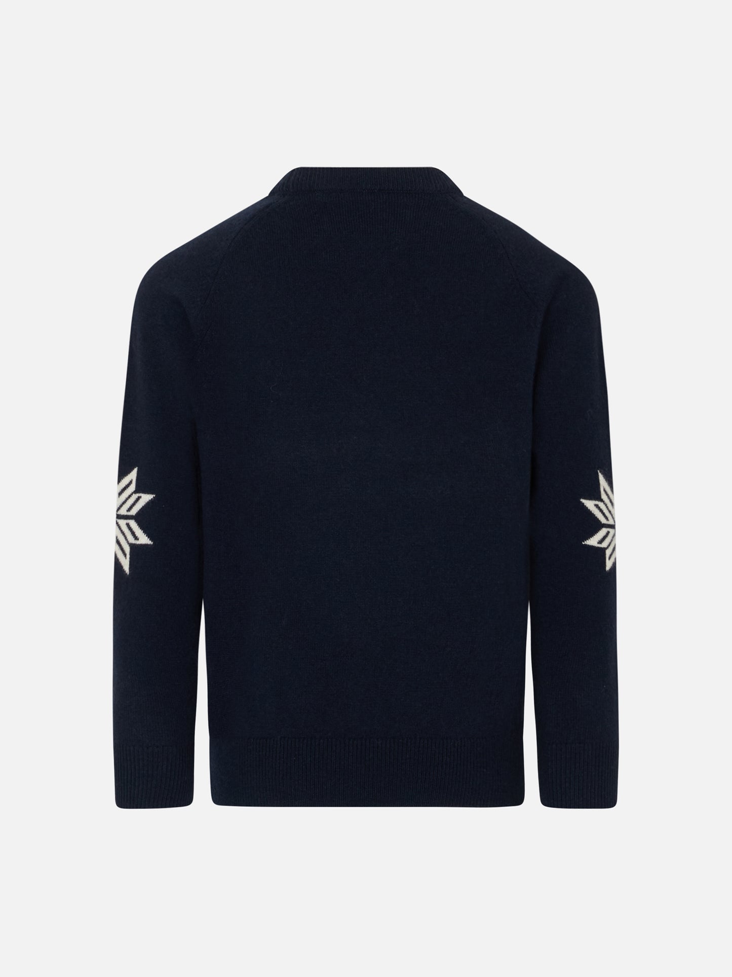Boy crewneck sweater with St. Barth Ski Club print - MC2 Saint Barth