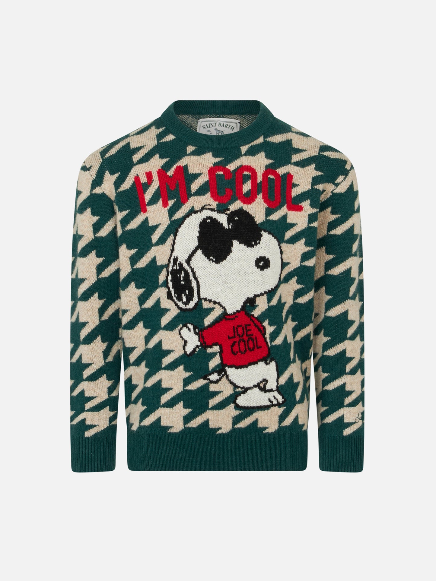 Boy crewneck sweater with Snoopy jacquard | SNOOPY - PEANUTS™ SPECIAL EDITION - MC2 Saint Barth