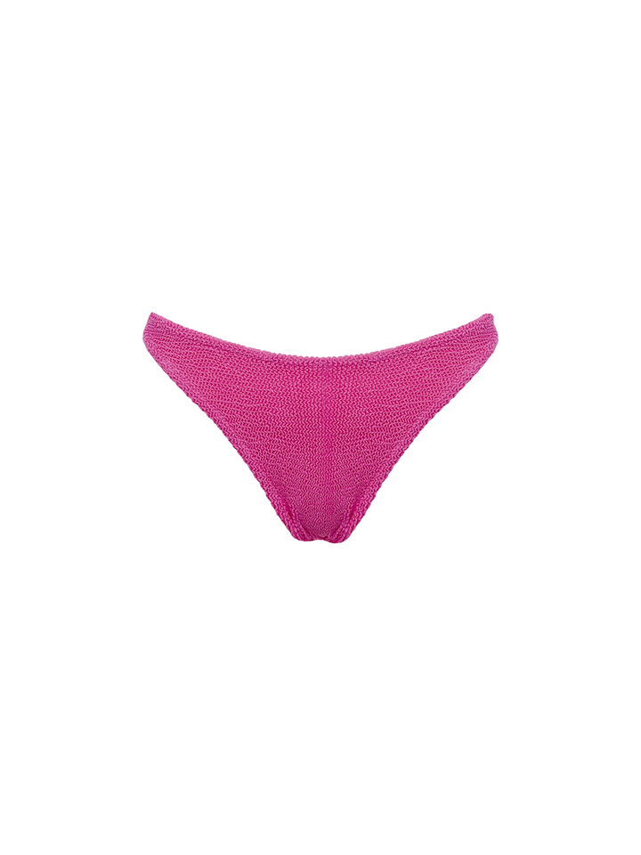 Elise classic pink crinkle swim briefs - MC2 Saint Barth