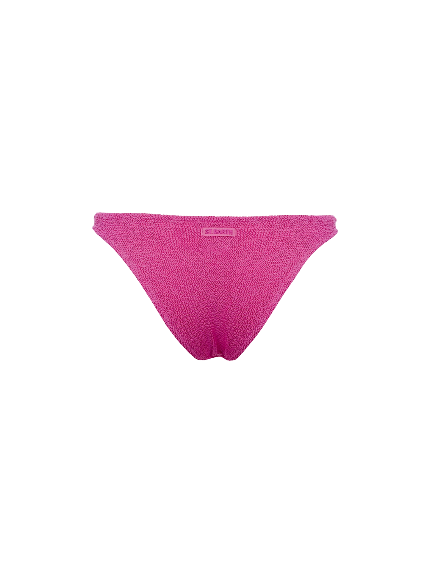 Elise classic pink crinkle swim briefs - MC2 Saint Barth