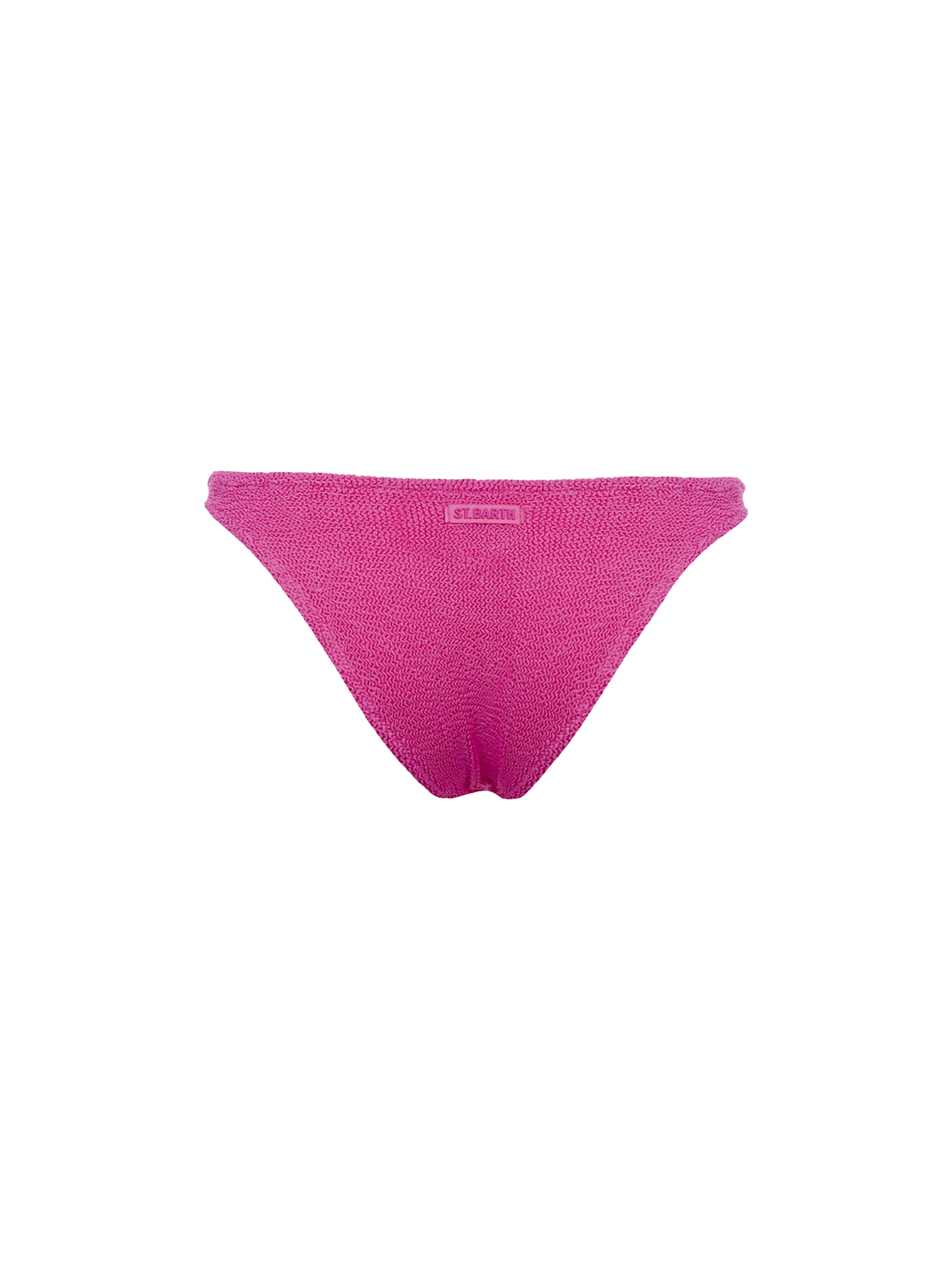 Elise classic pink crinkle swim briefs - MC2 Saint Barth