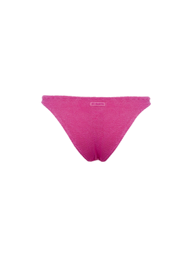 Elise classic pink crinkle swim briefs - MC2 Saint Barth