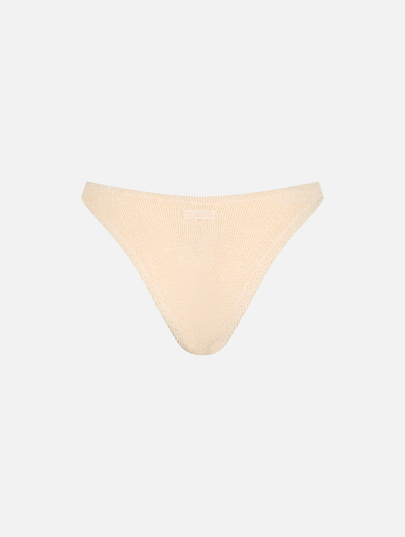 Slip da bagno da donna classico beige crinkle Elise