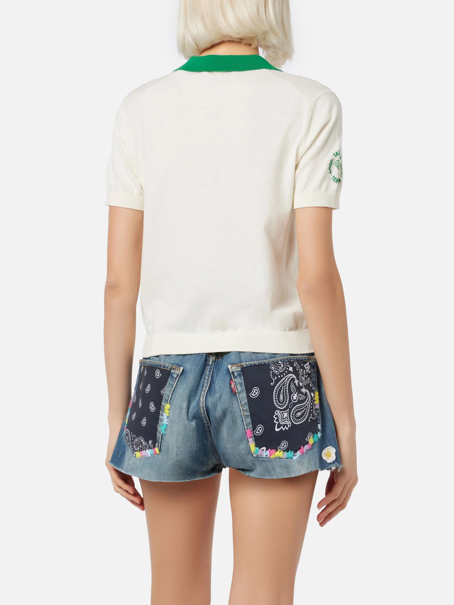 Polo Evonne in maglia di cotone con ricamo Australian | AUSTRALIAN BRAND SPECIAL EDITION