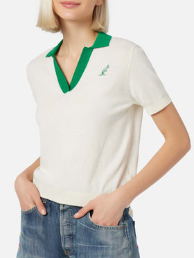 Polo Evonne in maglia di cotone con ricamo Australian | AUSTRALIAN BRAND SPECIAL EDITION