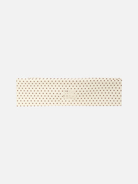 Studio-Haarband mit Mikro-Polka-Dot-Print 