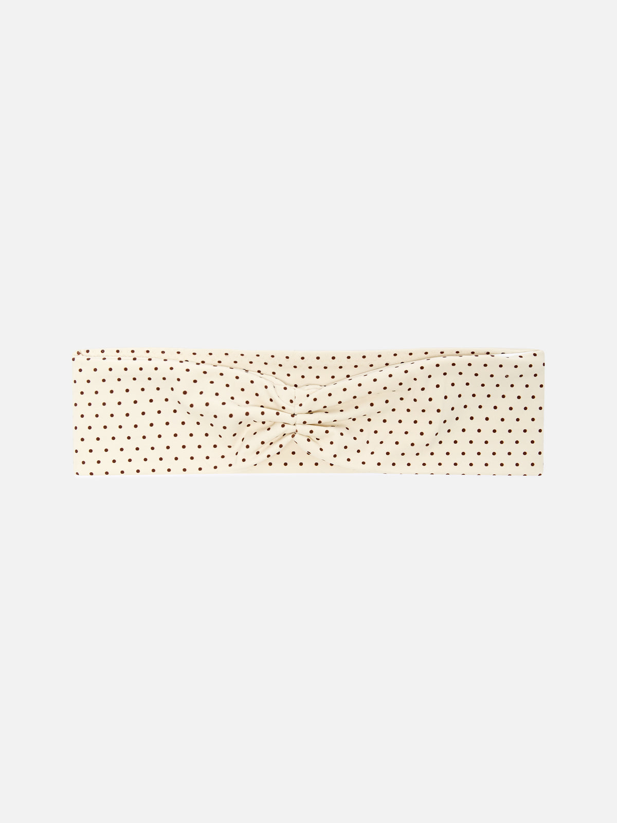 Studio-Haarband mit Mikro-Polka-Dot-Print 