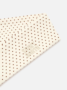 Studio-Haarband mit Mikro-Polka-Dot-Print 