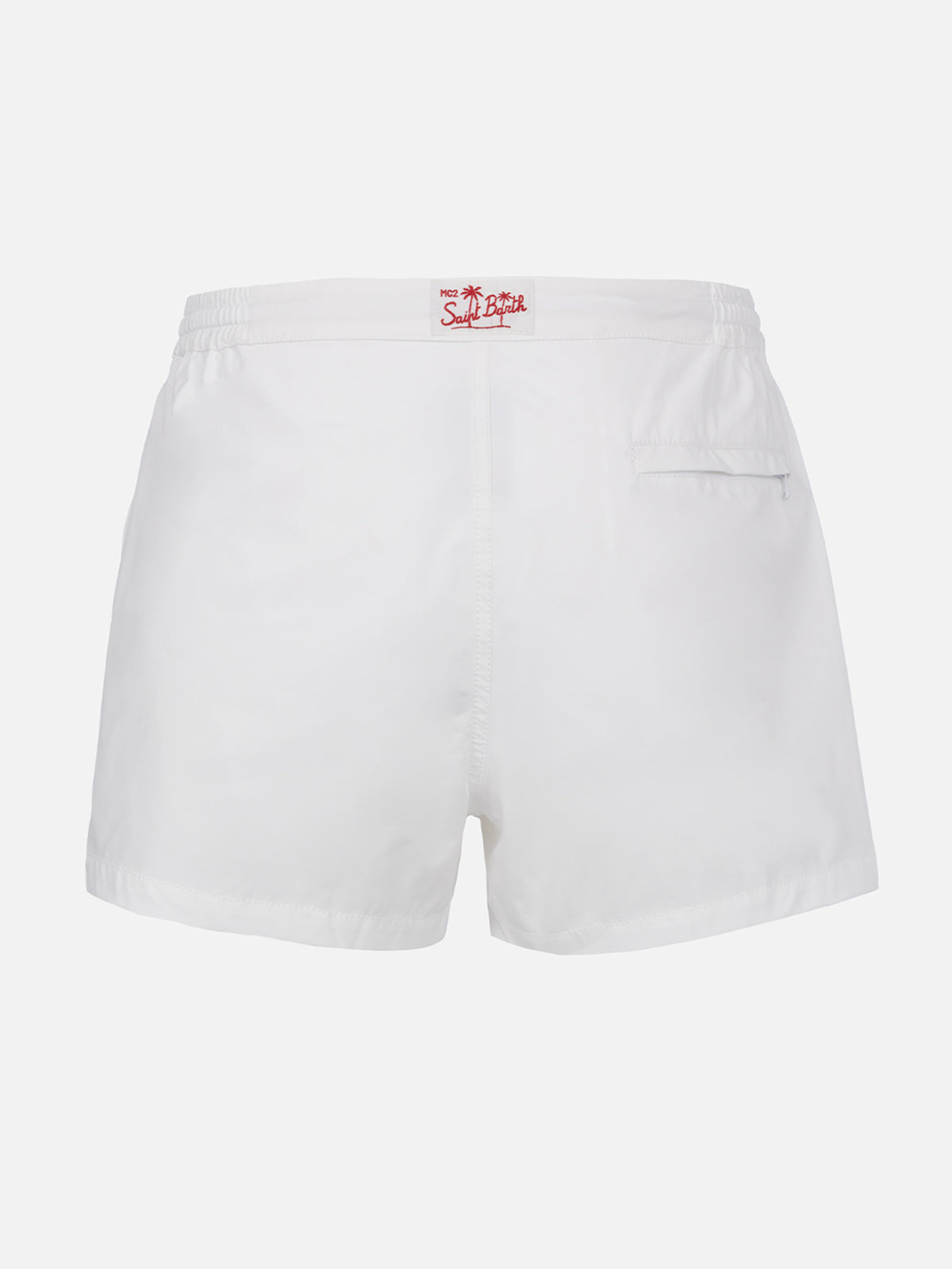 Harrys white fitted cut swim shorts - MC2 Saint Barth