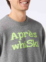 Herrenpullover aus Whi-Ski-Kaschmirmischung