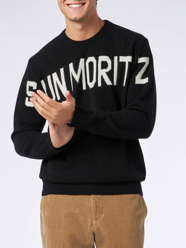 Maglia da uomo Sun Moritz in misto cashmere