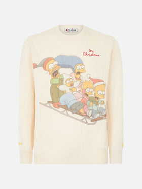 Man crewneck sweater with The Simpson family jacquard | THE SIMPSONS SPECIAL EDITION - MC2 Saint Barth