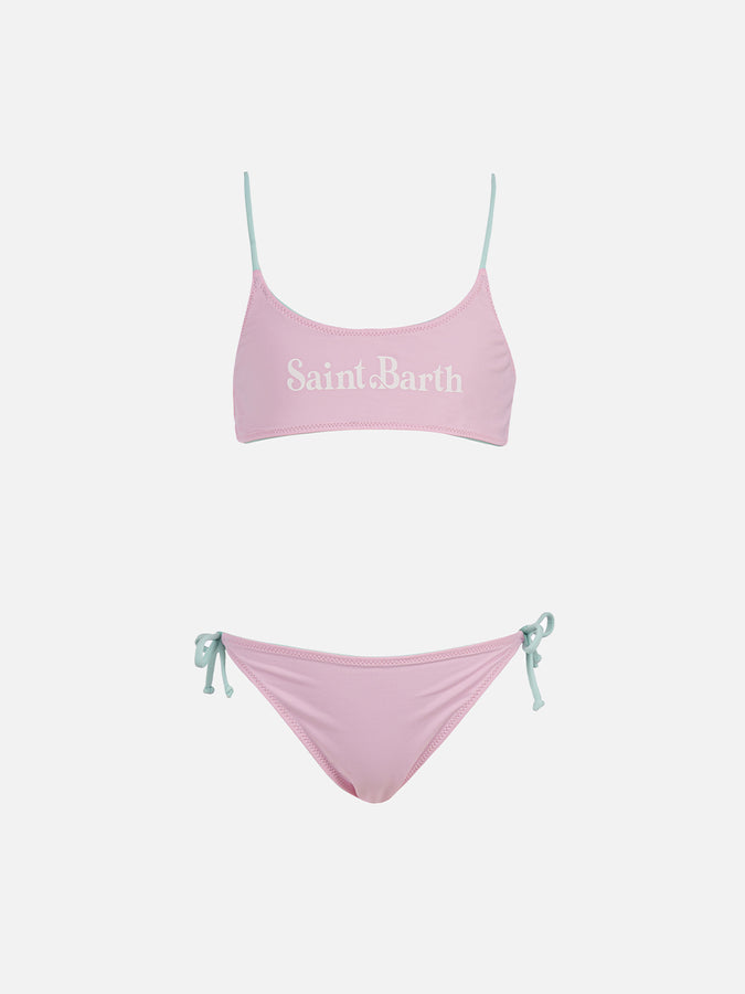 Mc2 Saint Barth Bikini bralette double face per bambina Jaiden