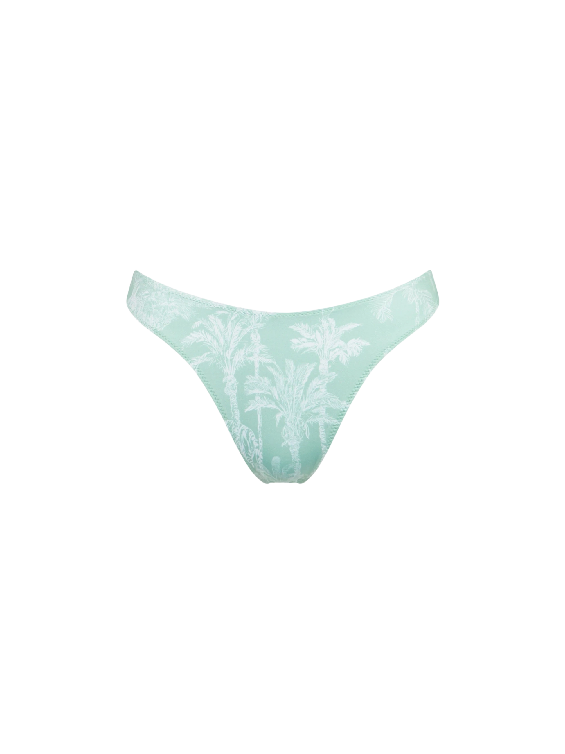 Woman cheeky swim briefs with jungle print - MC2 Saint Barth