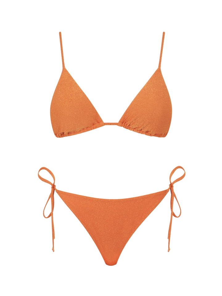 Woman lurex triangle bikini - MC2 Saint Barth