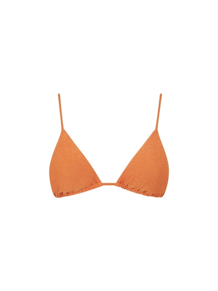 Woman orange triangle top - MC2 Saint Barth