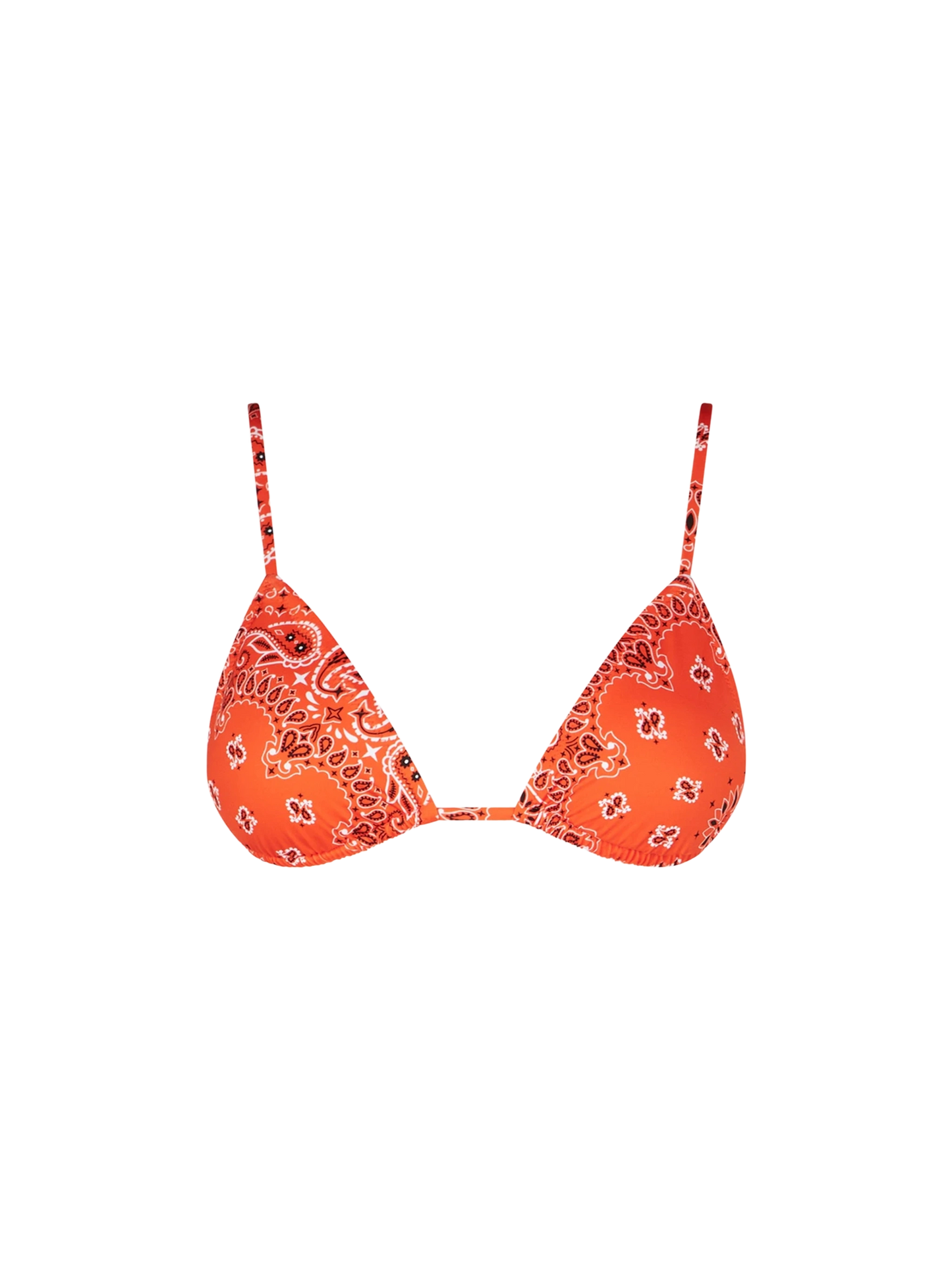 Woman orange triangle top - MC2 Saint Barth