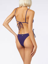 Woman lurex triangle bikini – MC2 Saint Barth
