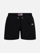 Schwarze Badeshorts für Jungen aus leichtem Stoff Jean Lighting Pantone | PANTONE® SPECIAL EDITION