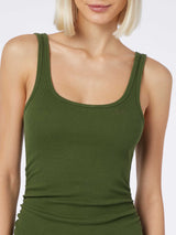 Woman ribbed cotton jersey tank dress Jennifer