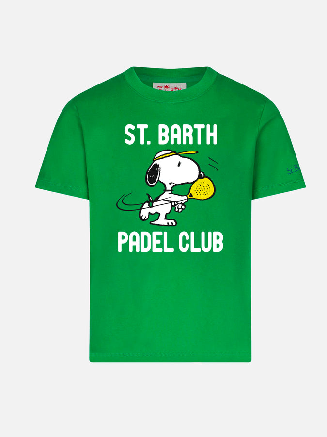 Mc2 Saint Barth T-shirt da bambino in cotone con stampa Snoopy | SNOOPY - EDIZIONE SPECIALE PEANUTS™