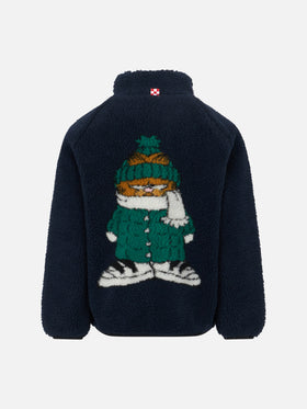 Boy sherpa jacket with Garfield print | GARFIELD SPECIAL EDITION - MC2 Saint Barth