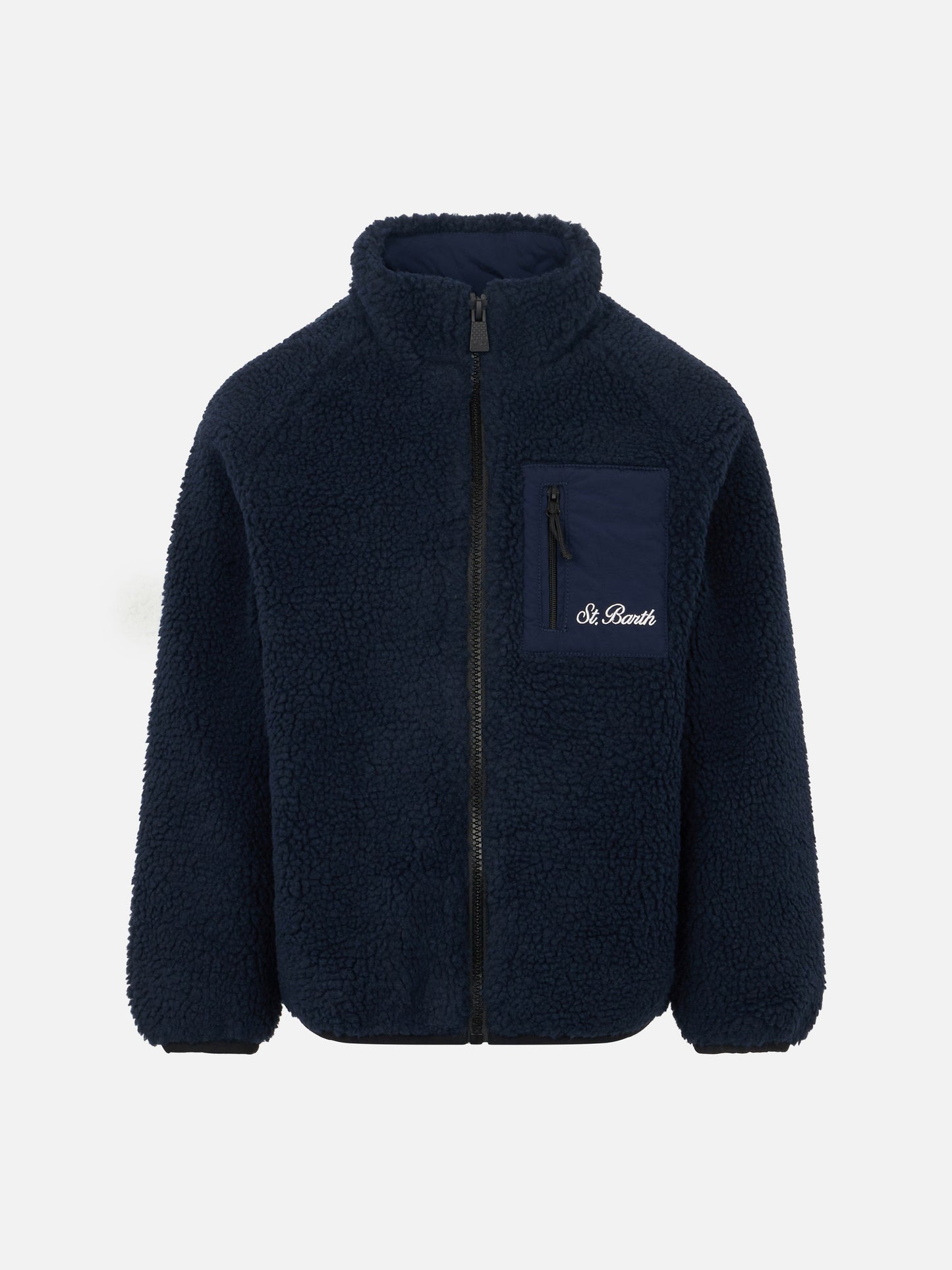 Boy sherpa jacket with Garfield print | GARFIELD SPECIAL EDITION - MC2 Saint Barth