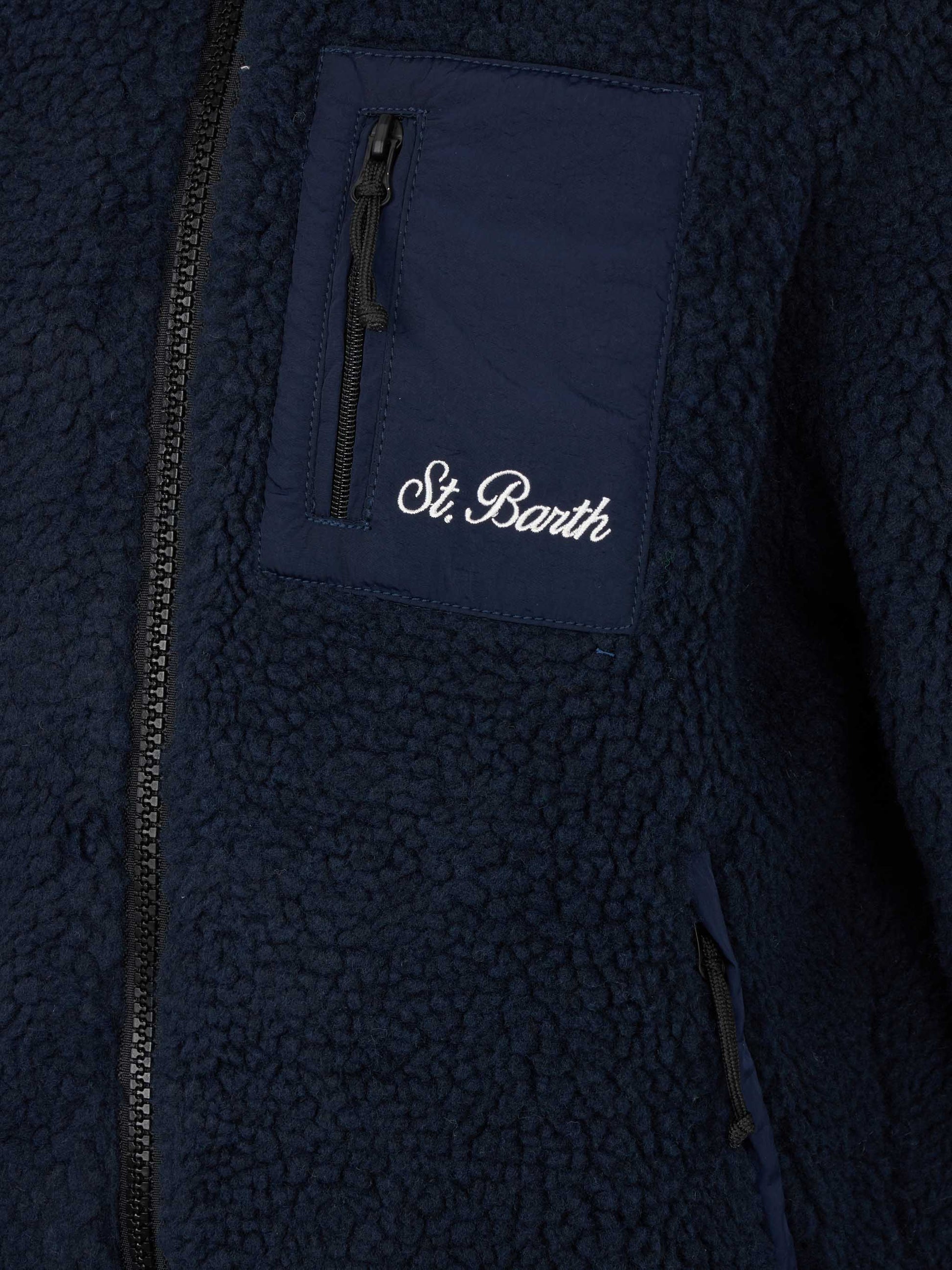 Boy sherpa jacket with Garfield print | GARFIELD SPECIAL EDITION - MC2 Saint Barth