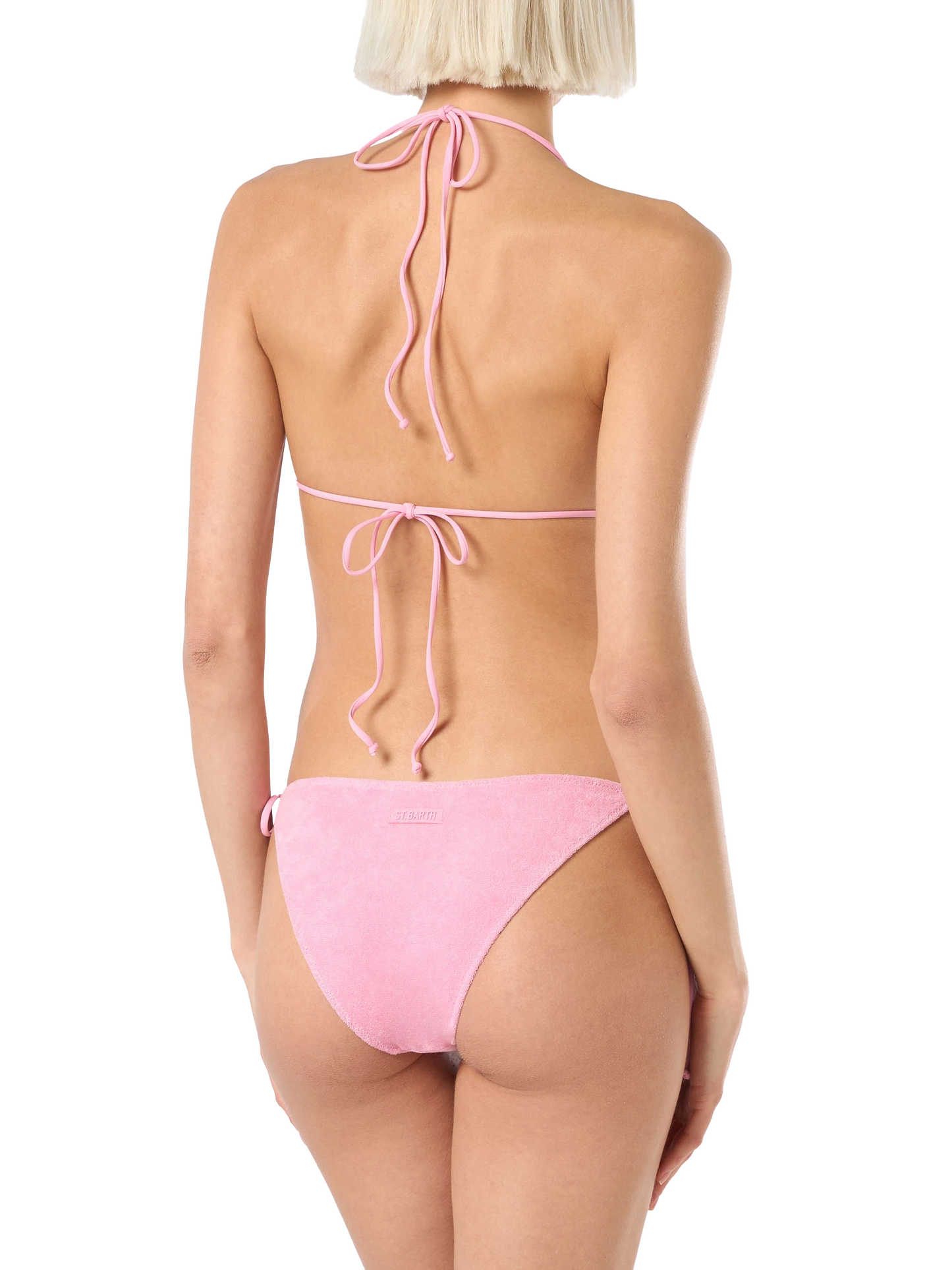 Woman terry cotton classic swim briefs Virgo - MC2 Saint Barth