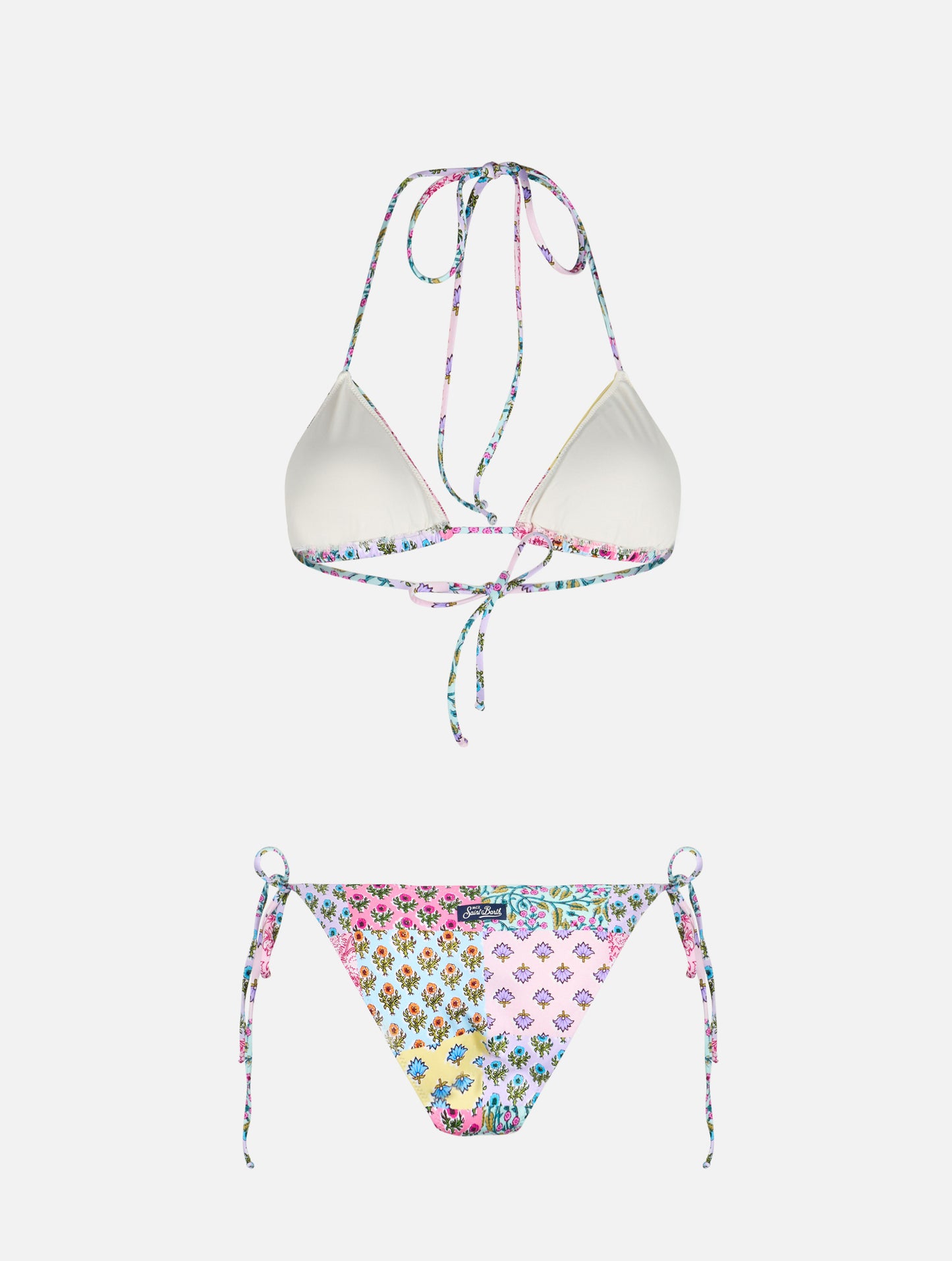 Damen-Triangel-Bikini Leah Virgo mit Radical Flower Patch 