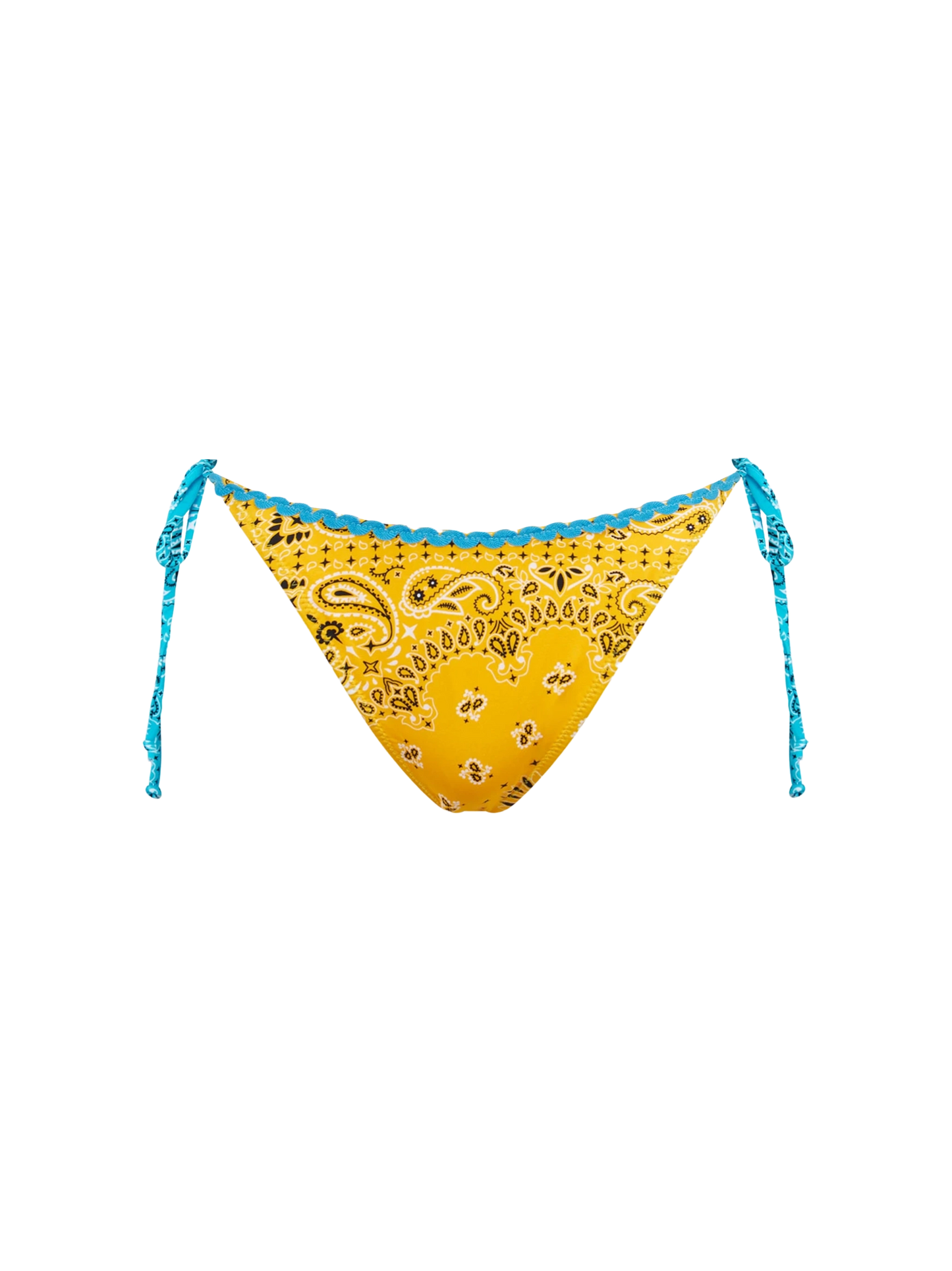 Woman swim briefs with bandanna print - MC2 Saint Barth