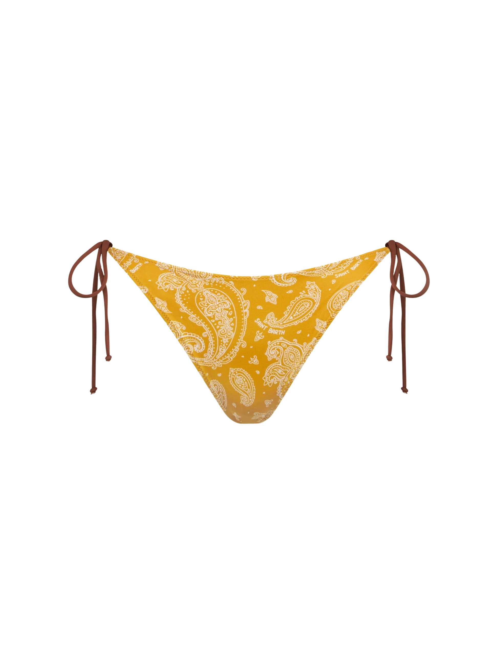 Woman swim briefs with paisley print - MC2 Saint Barth