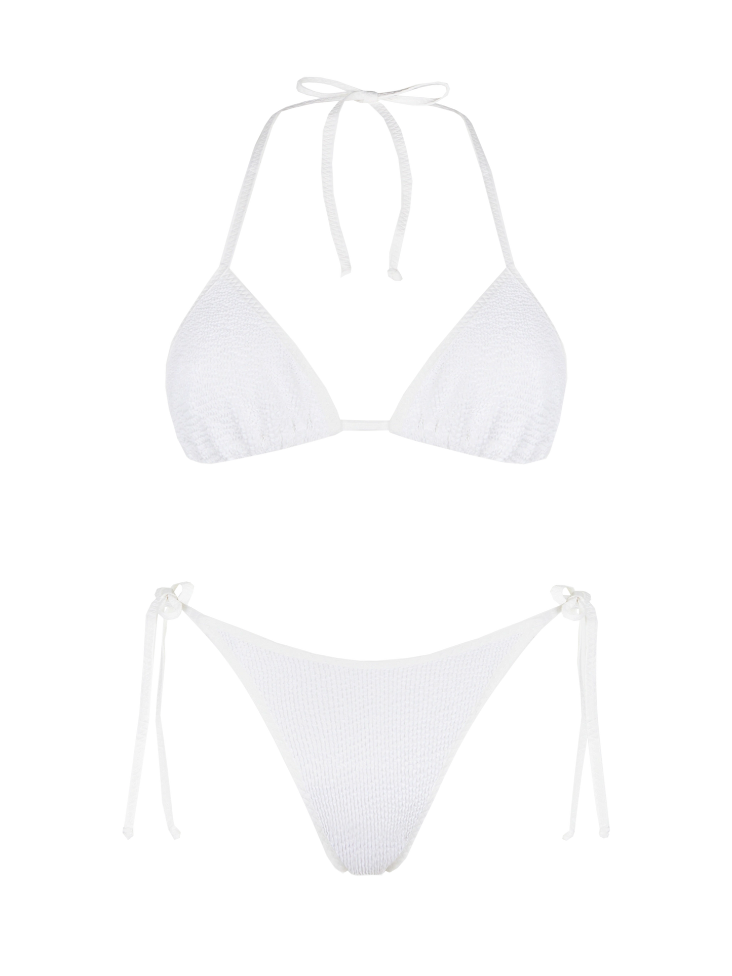 Woman crinkle triangle bikini - MC2 Saint Barth
