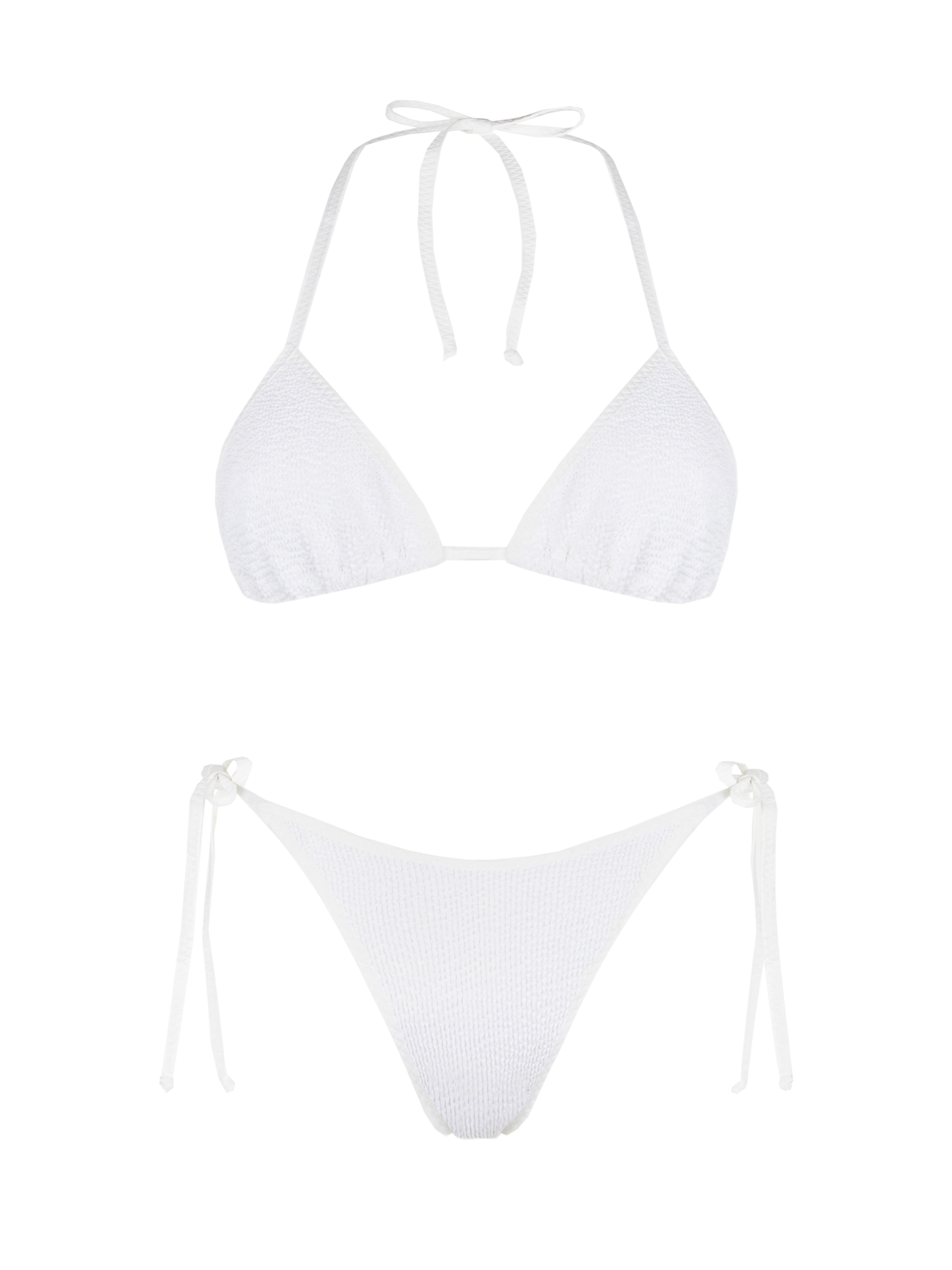 Woman crinkle triangle bikini - MC2 Saint Barth