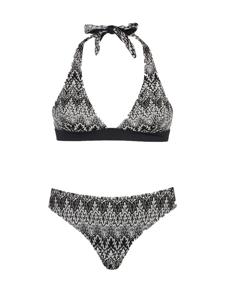 Woman chevron triangle bikini